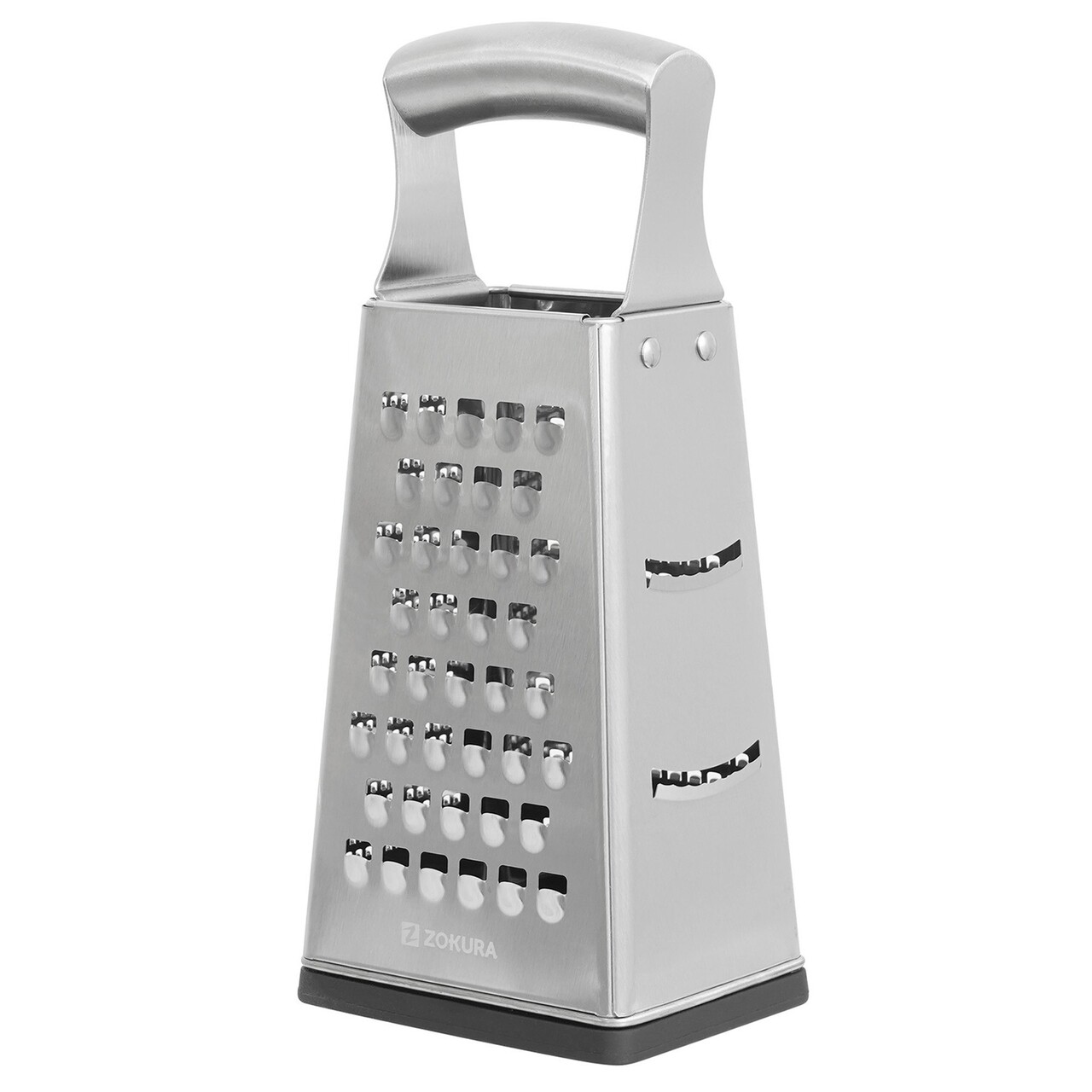 Razatoare multifunctionala, inox, cu tavita pentru colectare - Zokura - imagine 5